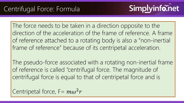 What is Centrifugal Force | Formula & Example | Applications of Centrifugal Force | Physics смотреть онлайн
