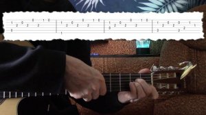 Красивая HORROR Мелодия на Гитаре + РАЗБОР