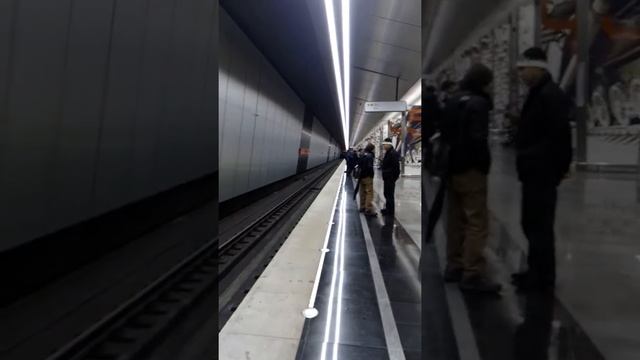 Метропоезд Ока на Минской 2 смотреть онлайн