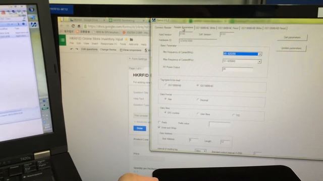 Desktop UHF RFID reader, input as keyboard [Cantonese] смотреть онлайн