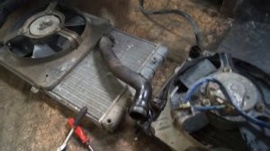 Замена радиатора 2109