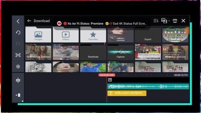 Kinemaster Lyrics Effect Status Editing || kinemaster lyrics video editing || Status King Shahil смотреть онлайн