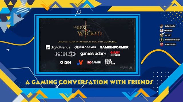 Moon studios presents No Rest for the wicked/wasd смотреть онлайн