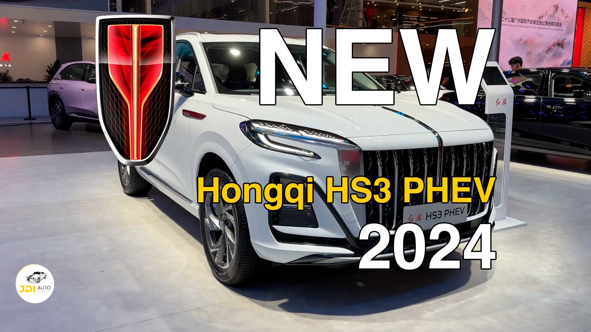 Новый FAW Hongqi HS3 PHEV 2024г. Видео обзор. смотреть онлайн