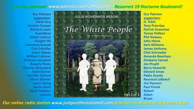 The White People by Arthur Machen (reading, part 1 of 3) смотреть онлайн