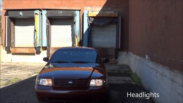 Switchback LED's in Crown Victoria LX Sport смотреть онлайн