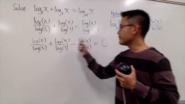 solving a logarithmic equation with different bases смотреть онлайн