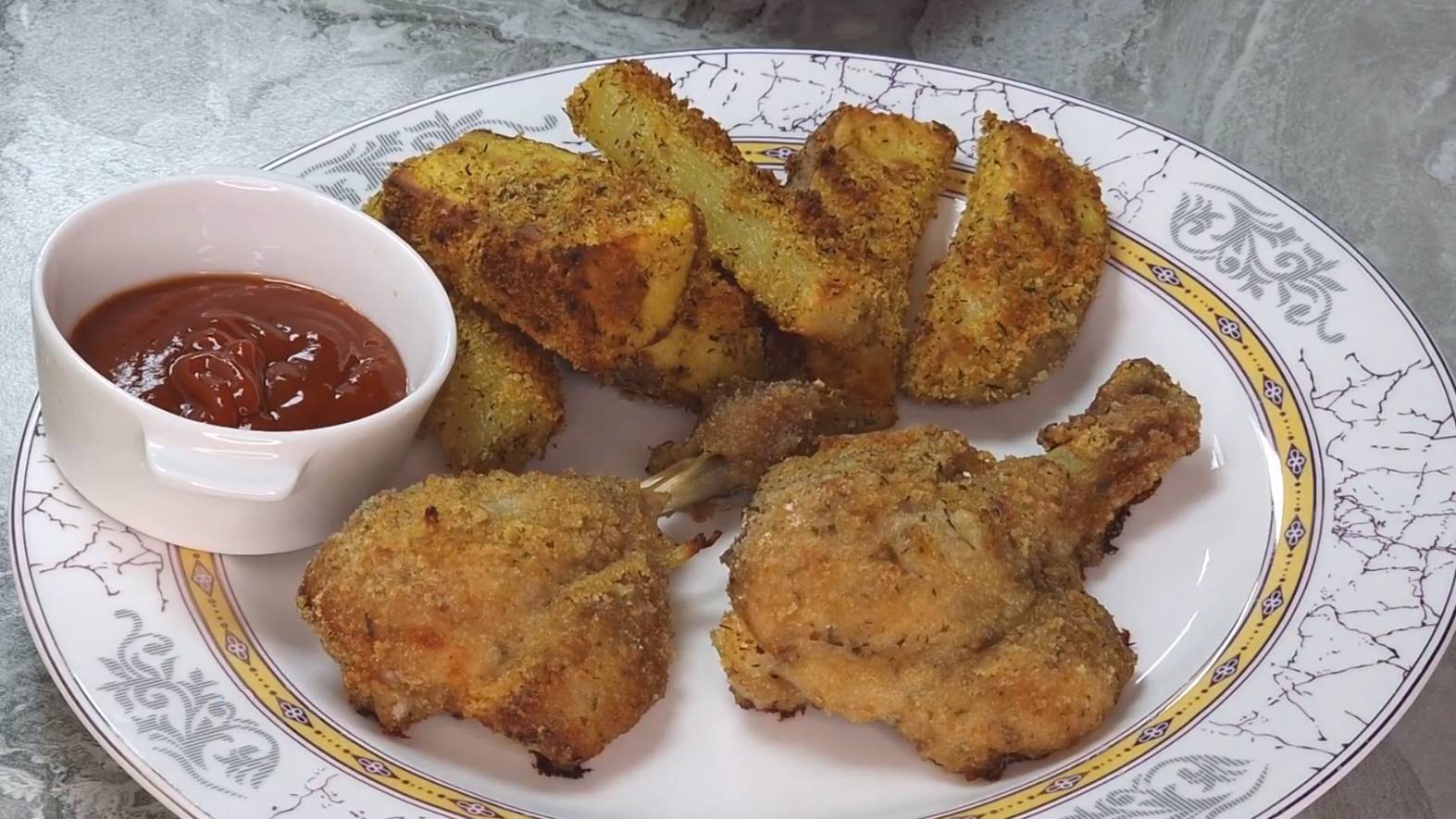 Лучше, чем жареные в KFC! Куриные ножки, простой рецепт.