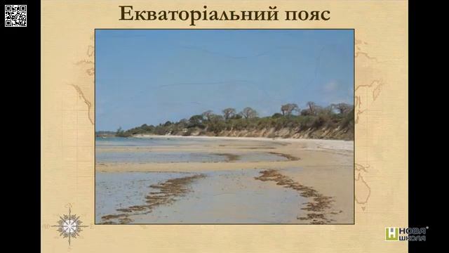 2 Екваторіальний Кліматичні пояси і типи клімату Нова Школа Географія 7 к смотреть онлайн