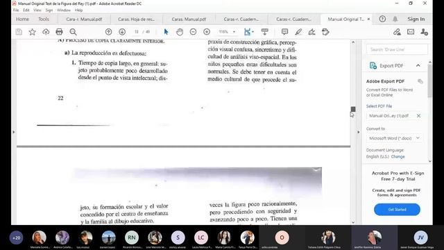 Test de Percepción de Diferencias, TEST CARAS. Grupo 005 смотреть онлайн
