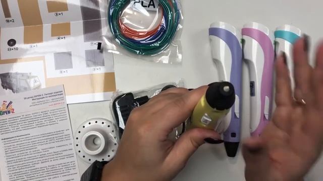 3D ручка 3DPEN 2 оригинал   обзор   как пользоваться 3Д ручкой 3DPEN 2
