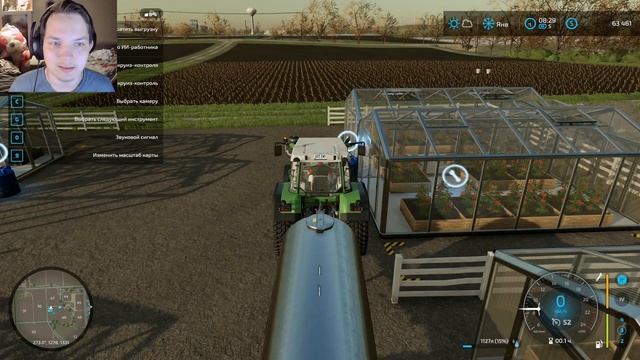 Farming Simulator 22 #1 Фермерский Бизнес (Тепличное хозяйство/Навар на помидорах и салате) смотреть онлайн