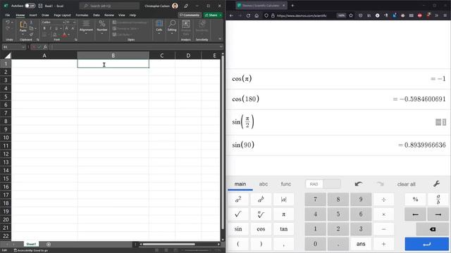 Math 112 Degree Vs Radian Mode On Calculator смотреть онлайн