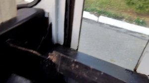 Рабочий троллейбус в Чебоксарах.