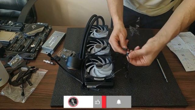 MSI MAG CoreLiquid 360R 360 mm Sıvı Soğutucusu Montajı смотреть онлайн