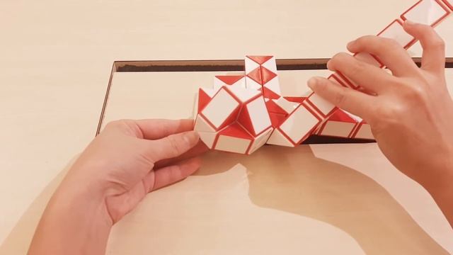SLOW TUTORIAL- Rubik cube or Rubik's Snake 72 - Train смотреть онлайн
