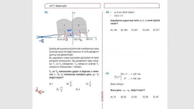 endemik yayınları beta ayt denemesi matematik çözümleri смотреть онлайн