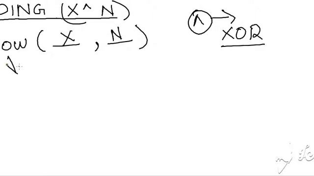 Calculating X^N (X to the power N) Using Pow() Function in C смотреть онлайн