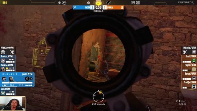 W7M vs Furia @Map1 - Clubhouse | Brasileirão 2020 (4th July 2020) смотреть онлайн