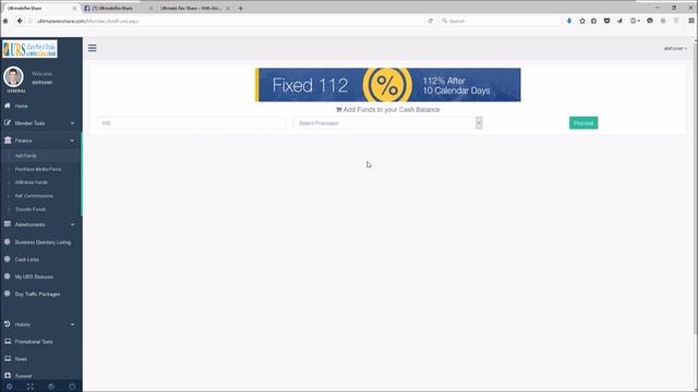 URS | Ultimate Revenue Share - How To Add Funds & Setup Payment Processor - Tutorial смотреть онлайн