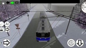 Поездка на троллейбусе ZiU-10. Маршрут №3. С информатором! Micro Trolleybus Simulator