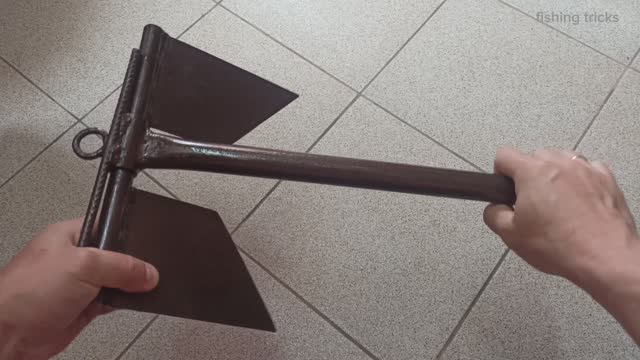 Якорь для лодки ПВХ своими руками из подручных средств. смотреть онлайн
