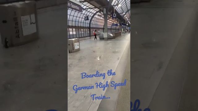 Riding the German High Speed ICE train... #germany #train #travel #germanytravel #railway #intercit смотреть онлайн