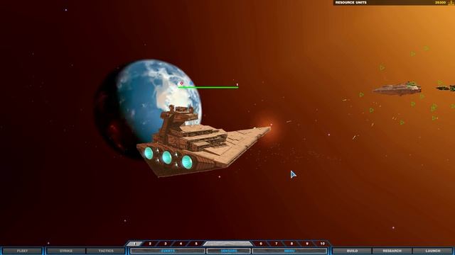 3 Imperial Star Destroyers vs. 1 Liberator Mon Cal Cruiser смотреть онлайн