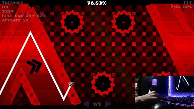 NINE CIRCLES 39-100% НА КАРАНДАШЕ | Geometry Dash смотреть онлайн