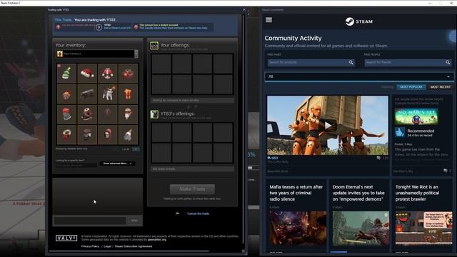 TF2: Interactive Spray - High Five for Free Hat смотреть онлайн