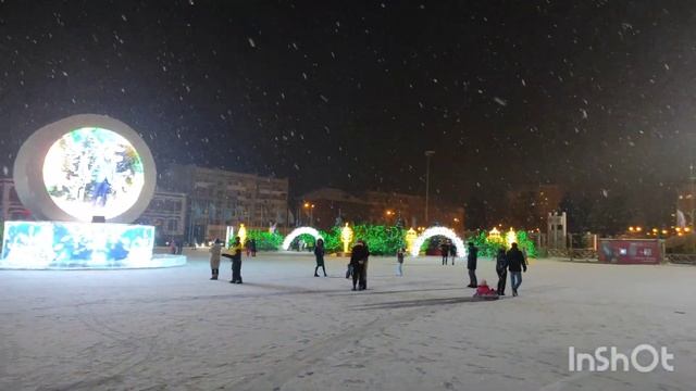 новый год Самара.29декабря площадь Куйбышева. смотреть онлайн