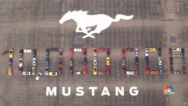 10 Million Mustangs: Iconic Car Celebrates A Major Milestone | NBC Nightly News смотреть онлайн