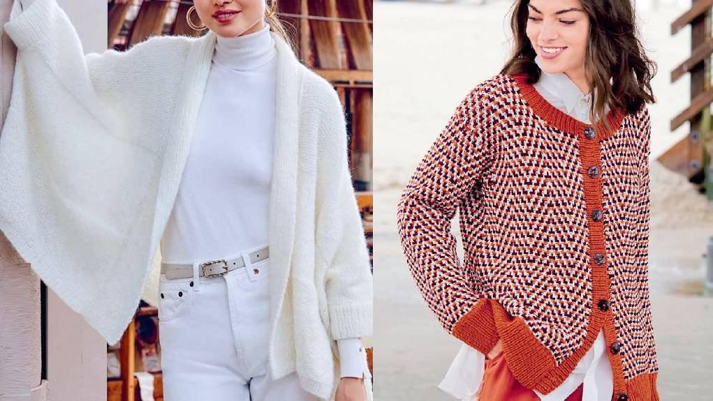 💖 Жакеты спицами на любой вкус! Большой выбор схем для вязания! 🪡 смотреть онлайн