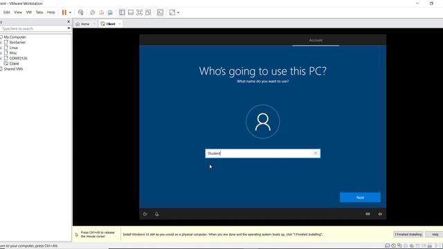 Install Windows10 Education v.1903 to VMware Workstation 15 Pro смотреть онлайн