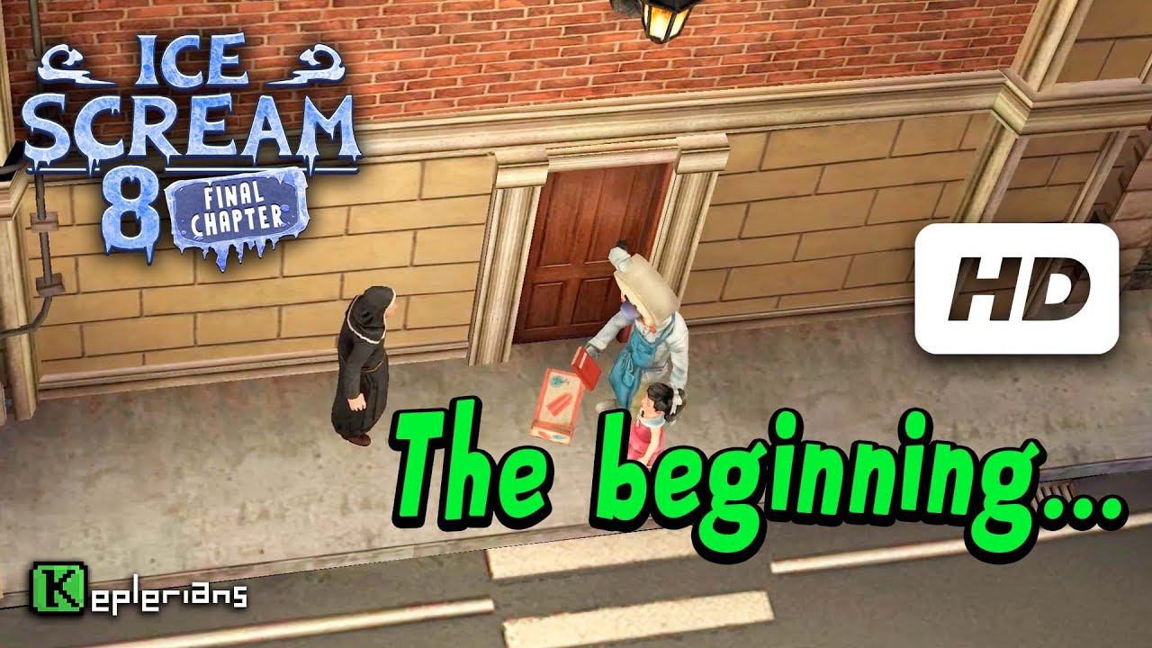 ICE SCREAM 8 TRUE ENDING UPDATE Full CUTSCENES | The beginning... | High Definition смотреть онлайн
