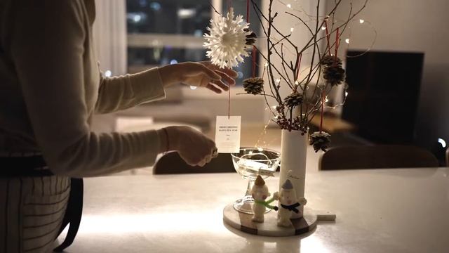 Christmas Home DecorationㅣSpinach Pasta MakingㅣHousewife Vlog смотреть онлайн