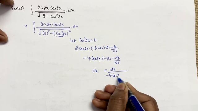 What is Integration of sin2x cos2x sqrt 9 cos 2 x dx)/(sqrt(9-cos^(4)(2x))) Integration 12th CBSE смотреть онлайн