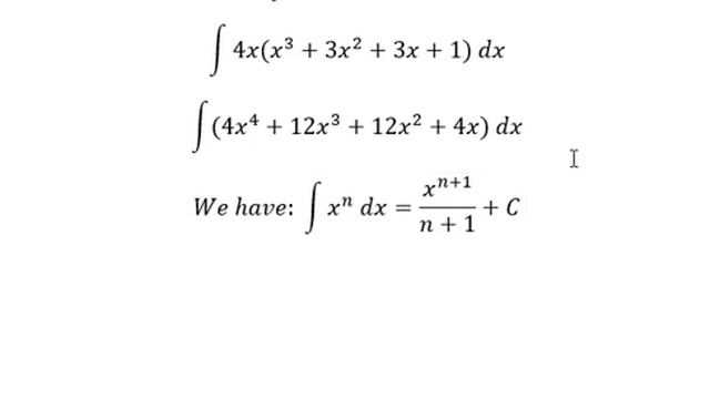 Calculus Help: Integral ∫ 4x(x+1)^3 dx - Integration - Basic - Techniques смотреть онлайн