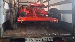 Сцепка  гидрофицированная  двухследного боронования СБГ-9/2 с боронами