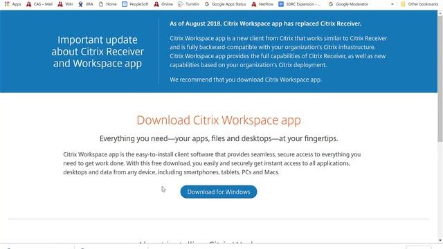 Setting up Citrix Workspace app смотреть онлайн