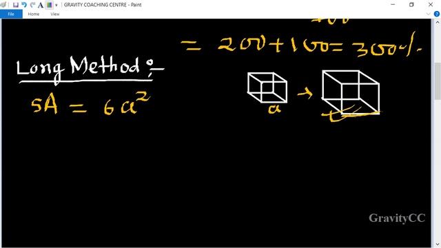 Q16 | If each edge of a cube is increased by 100% what's the percent of increase of the surface are смотреть онлайн