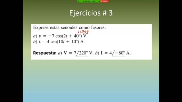 CLASE 6 SENOIDES Y FASORES смотреть онлайн