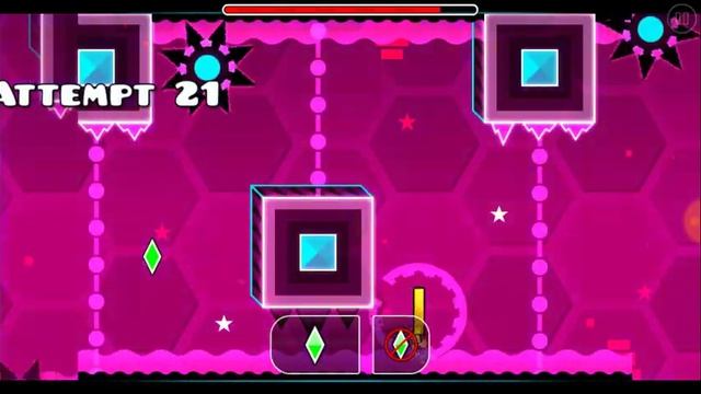 Прохождение игры Geometry dash уровень BLAST PROCESSING смотреть онлайн