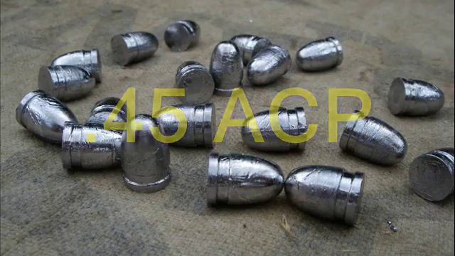 coulage balles cast bullets 9 MM .44 magnum .45 ACP .500 magnum revolver ,mold for lead bullet смотреть онлайн