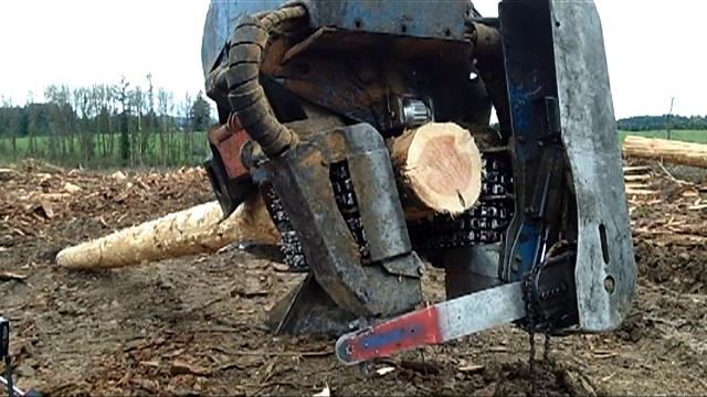 KETO 1000, ABI, Chain catcher, saw chain containment device, processor, log loader смотреть онлайн