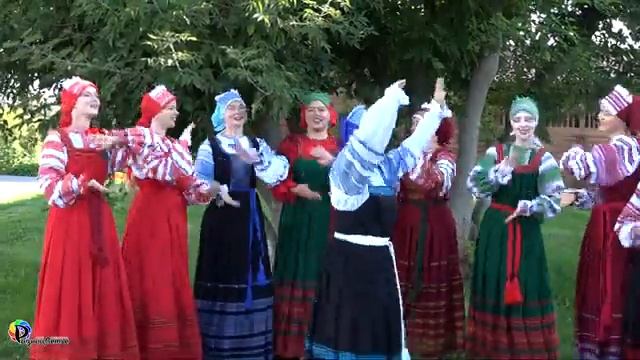 Я по жердочке шла.Игровая хороводная (плясовая) песня смотреть онлайн