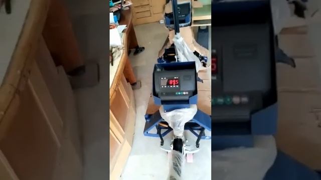 #viral #industrial HandPallet Scale Testing Weigh Mass Technology смотреть онлайн