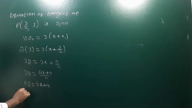 Eq'n of the tangent and normal to the Parabola y² = 6x at d positive end of d latusrectum @EAG смотреть онлайн