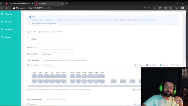 The complete setup of S3410 series network switch part 3 | fs switch смотреть онлайн