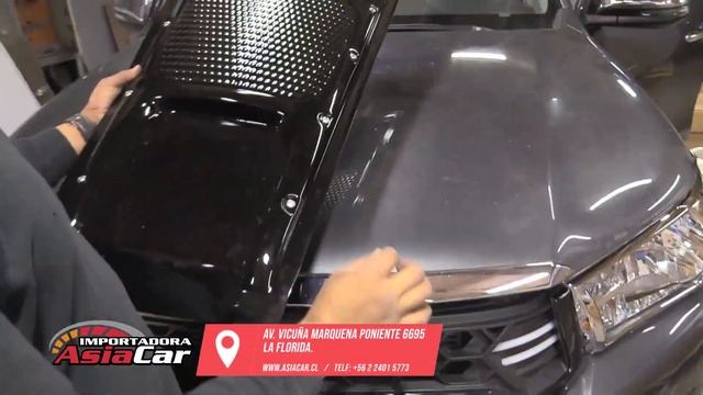 AsiaCar La Florida | Tutorial como colocar moldura de capot Toyota Hilux 2016-2019 смотреть онлайн